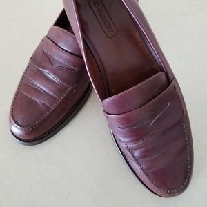 COACH Men's Leather Loafer 9.5N J404